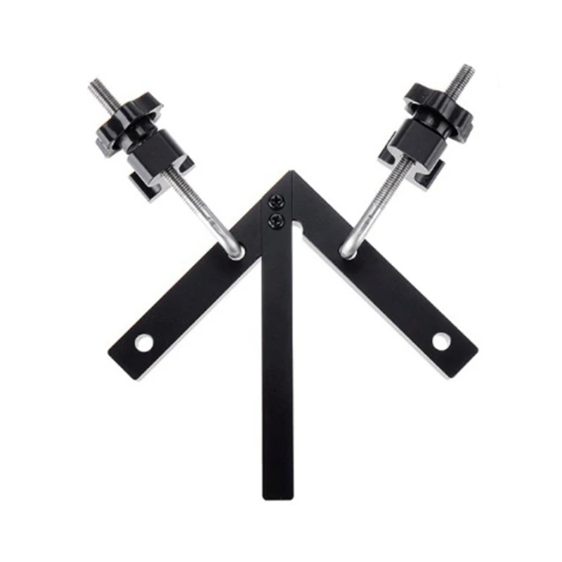 

Square Ruler Positioning Accurate Center Finder Set Woodworking Fixed Clip 45 90 Degree Auxiliary Line Gauge