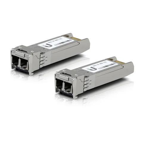 UBIQUITI UF-MM-10G SFP + модули и кабельное соединение для 300 м, 10 Гбит/с, UFiber модули и LC многомодовый волоконный кабель 2 упаковки - изображение