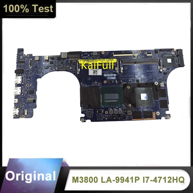 Для ноутбука Dell Precision M3800 материнская плата для компьютера стандартная версия NVIDIA