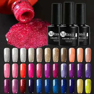 Гель-лак для ногтей Mtssii, 7 мл, разноцветный, с блестками, УФ гель для ногтей