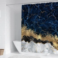 marble shower curtain for bathroom abstract shower curtain modern luxury waterproof fabric bathroom curtains shower with hooks