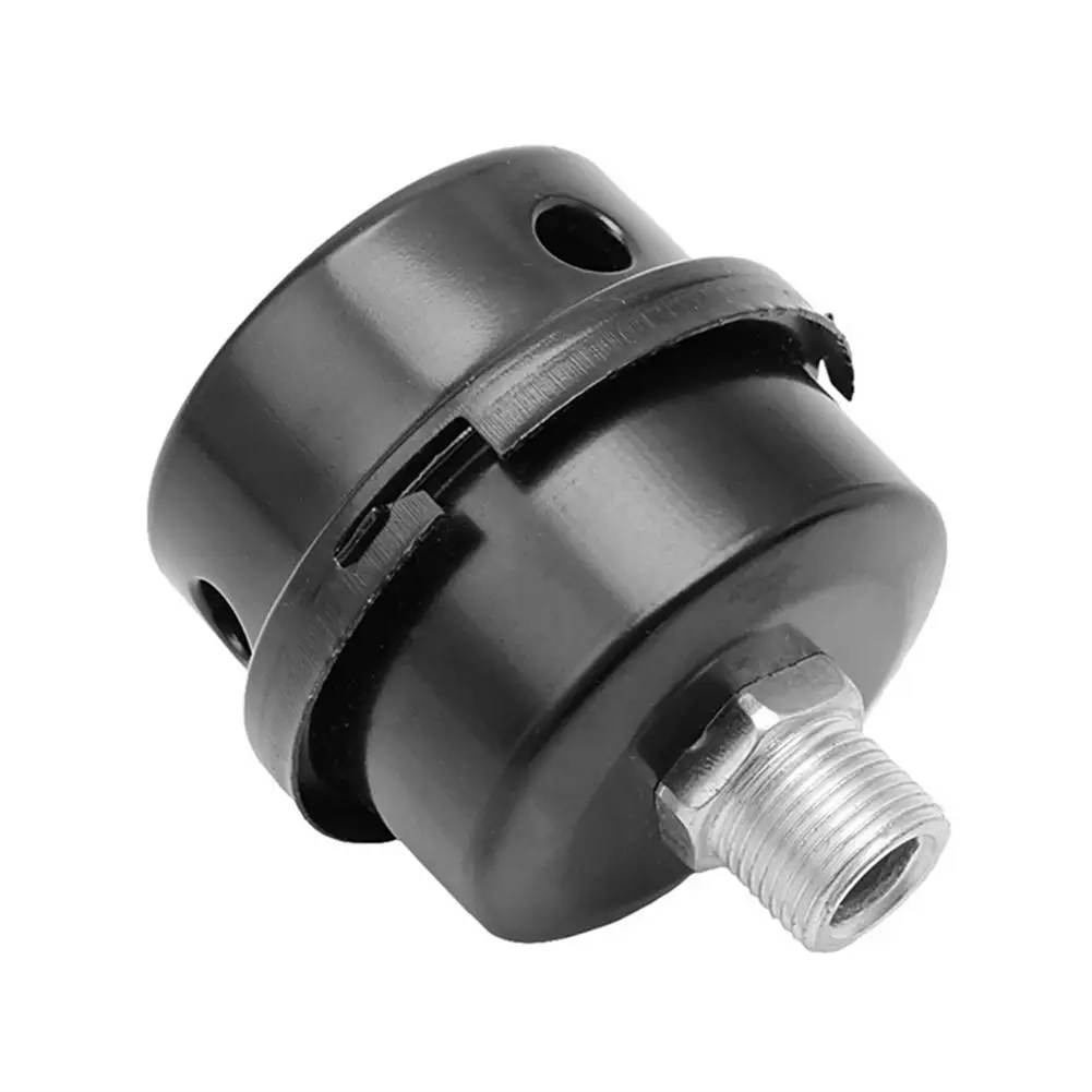 

Air Compressor Noise Muffler 1/2" 5/8" 3/4" Iron Shell Muffler Replacement Parts For Oil-free Air Compressor