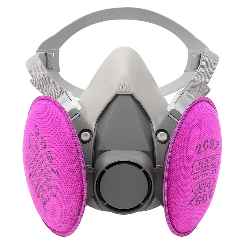 

6200 полумаска для замены краски, деревообработки, эпоксидной смолы, сварочный Пылезащитный фильтр органического пара