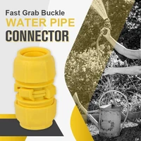 new abs garden quick hose connector fast grab buckle water pipe connector hose coupling joint adapter water pipe extender tools
