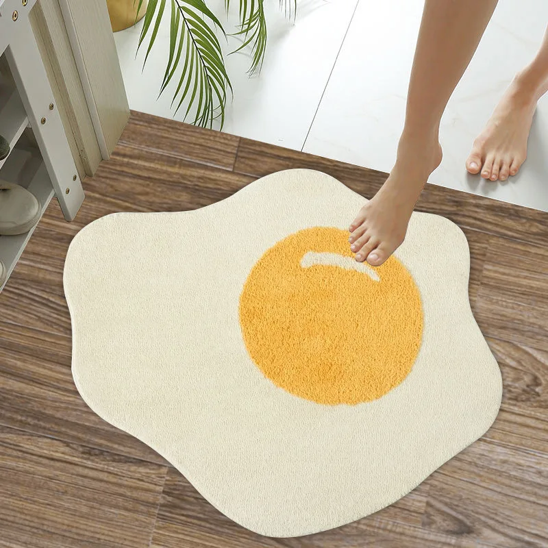 modern simple living room bedroom study carpet art line nordic cartoon irregular floor mat free global shipping