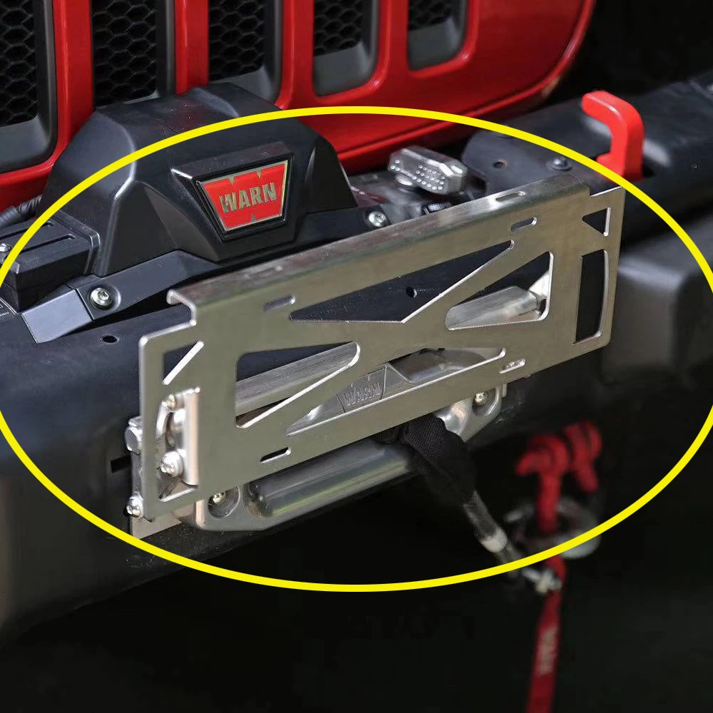 

Держатель для номерного знака для Jeep wrangler JK & JL из нержавеющей стали