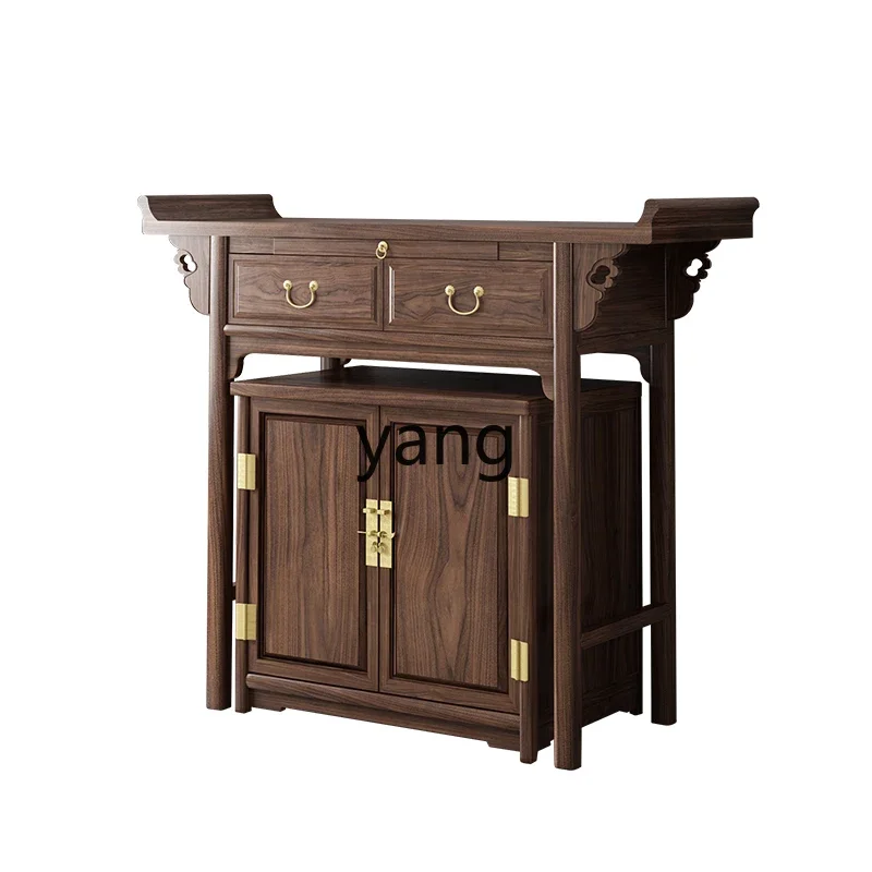 LH стол из массива дерева благовония семейный буддийский зал Новая китайская