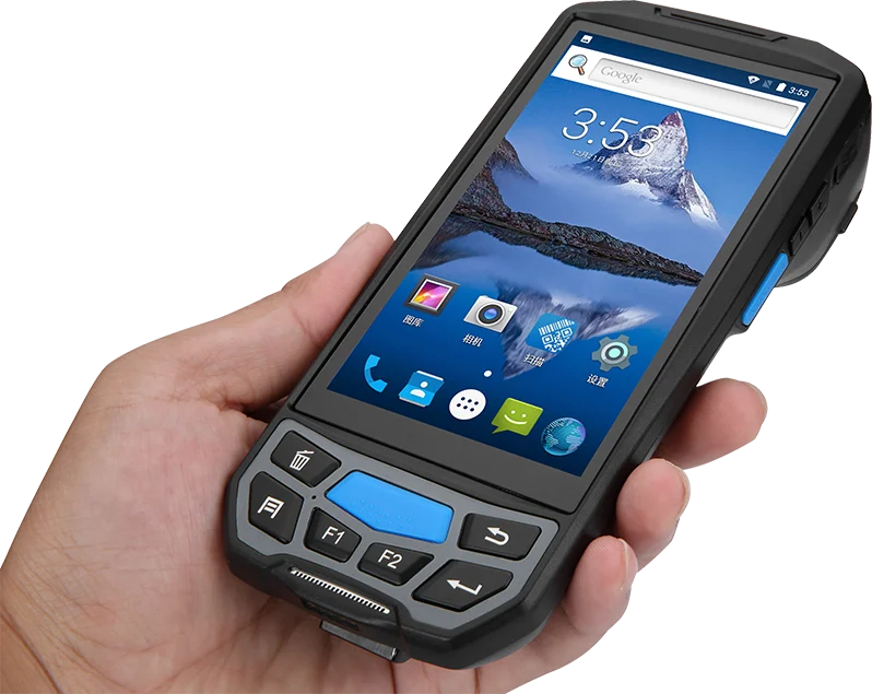 Фото Портативный Android Wi-Fi сканер штрих-кода Blovedream U9000 Pda для коллектора данных 1D 2D QR №2