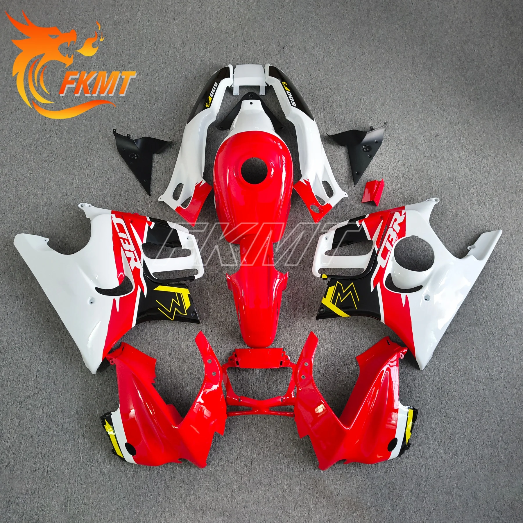 Фото Обвесы для мотоцикла Honda CBR600F3 1995-1996: Комплект кастомизированных обтекателей CBR 600 F3 95-96 №3