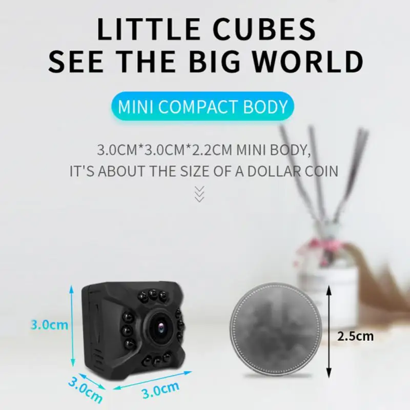 

No Distance Limit Wireless Camera 360-degree Rotating Mini Wifi Wireless Camera High-definition Good Night Vision Effect Mini X5
