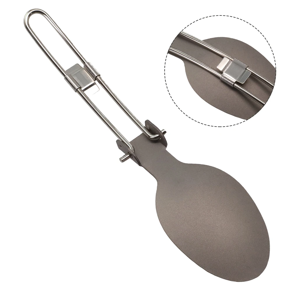 Вилка Spork складная ложка сложенные столовые приборы легкая титановая вилка