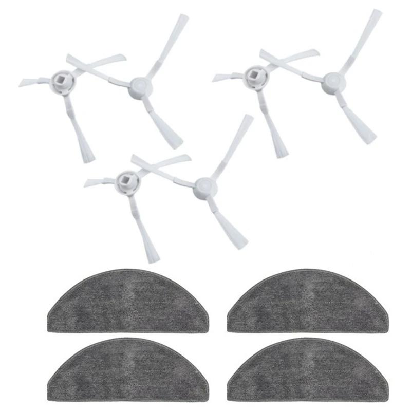 

Robot Vacuum Cleaner Main Brush Side Brush Mop Cloth Filter For Xiaomi E10 E12 B112 Replacement Parts