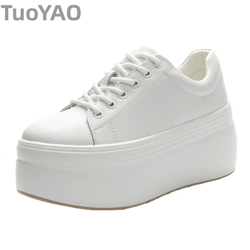 Женская повседневная обувь из натуральной кожи вулканизированные женские