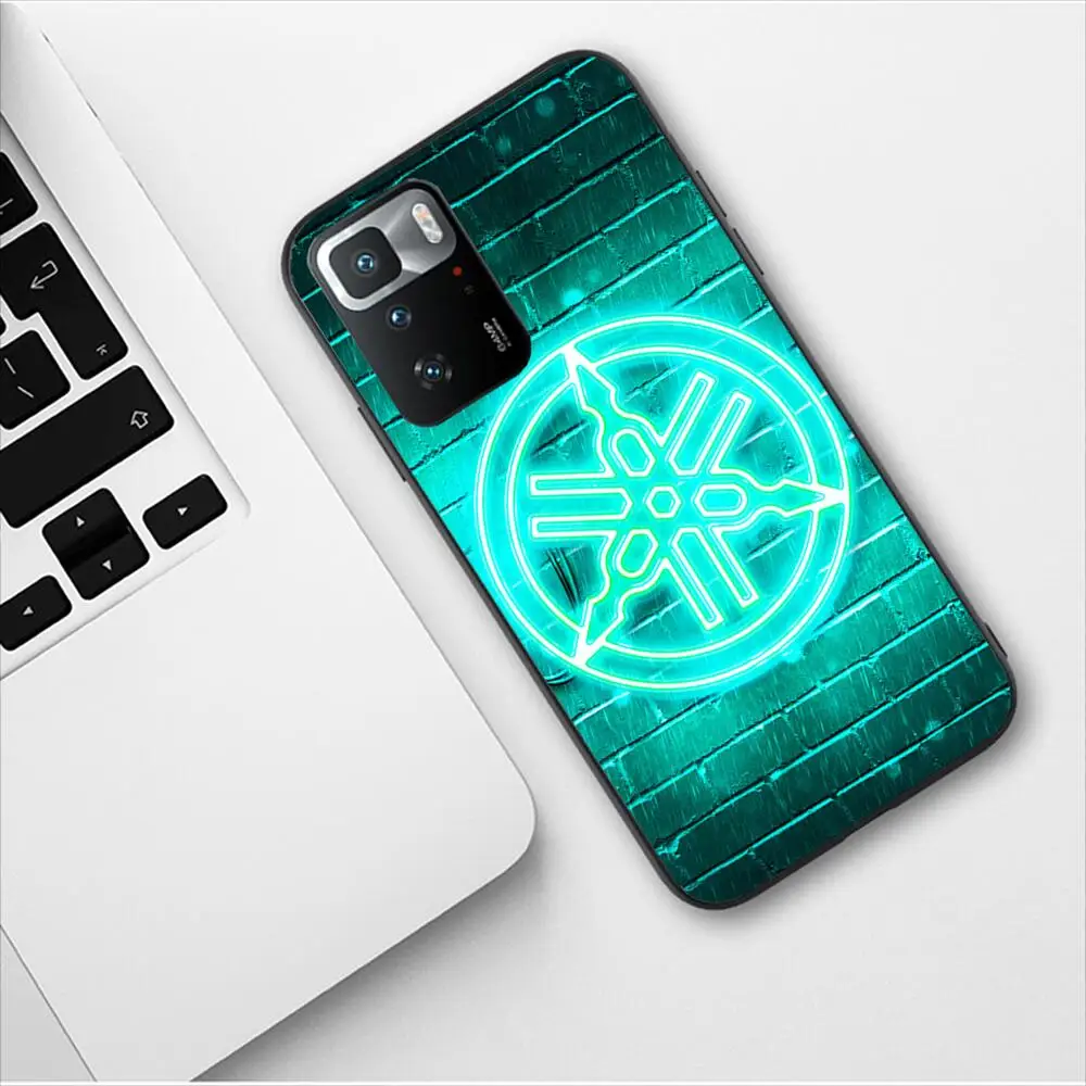 Motorcycle Racing-YamAhas Logo Phone Case For Redmi 9 9A 7A 10 8A 10A 8 Note 11 10S 7 11S Plus POCO X3 Pro Luxury Fashion Cover