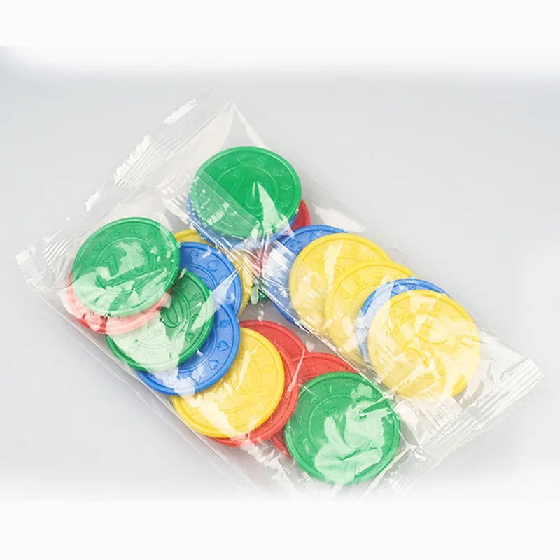 10/20/50/100 Value Coins 32 pcs/set piece Plastic Round | Board Game