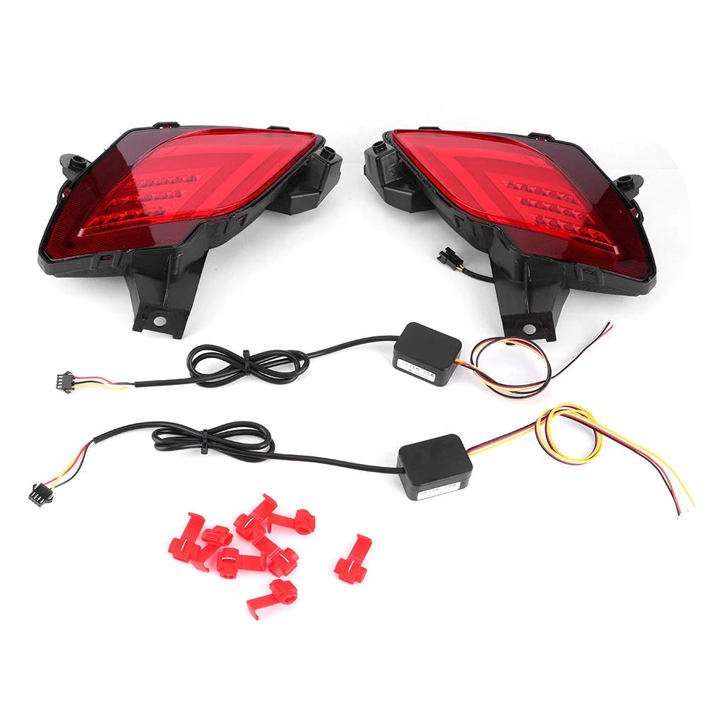 

Car Bright LED Tail Light Rear Bumper Reflector Lamp Fit for Mazda CX-5 2013-2016 rear rear