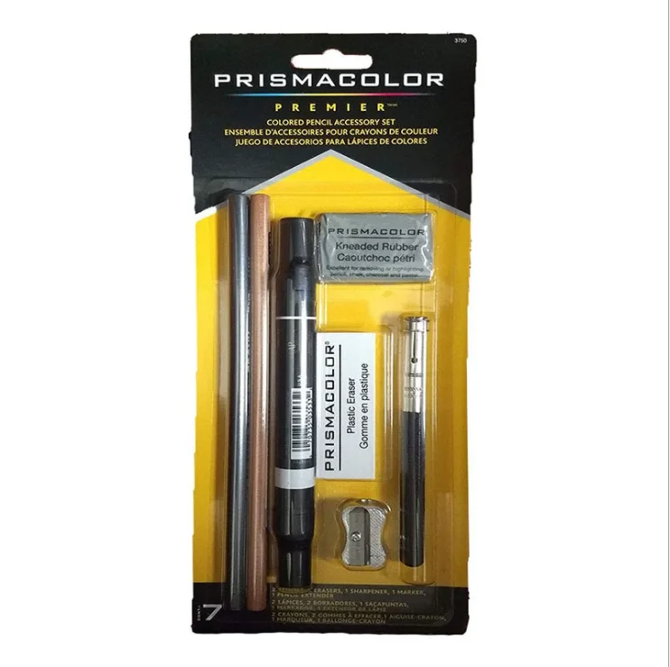 

Набор цветных карандашей Prismacolor 3750 премиум-класса с блендерами и ластиками, набор карандашей для эскизов PC1077 PC14420, 1 комплект
