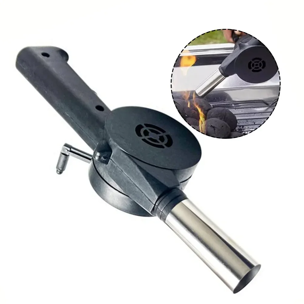 1 шт. портативный воздуходувка для барбекю ручная рукоятка вентилятор