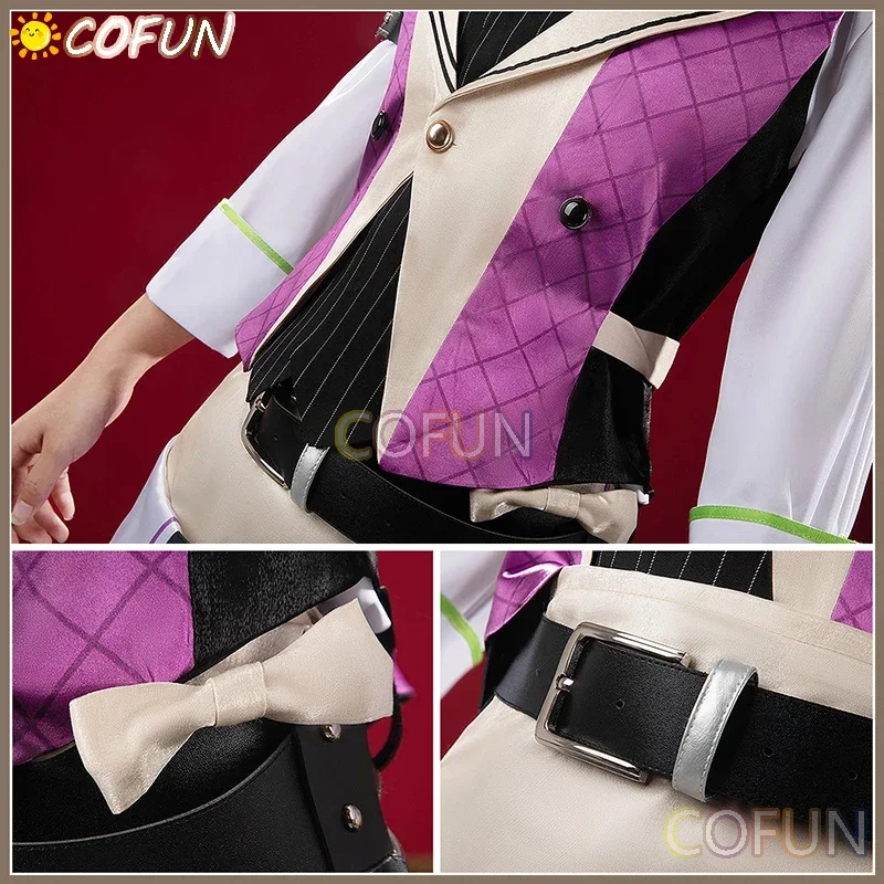 COFUN [по индивидуальному заказу] Vtuber Сакаори Сома Косплей Костюм Униформа Жилет