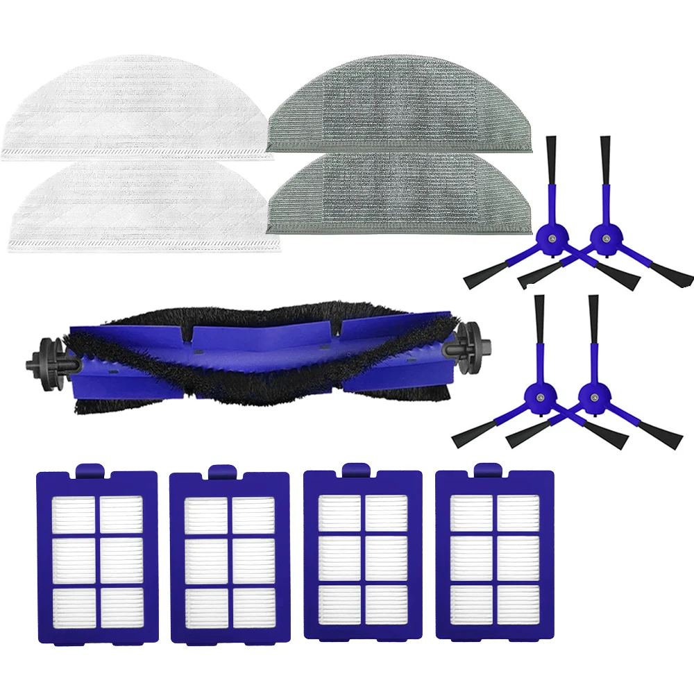 

For Robot Vacuum Eufy X8 Accessories Main Brush, Side Brush, Filter, Mop Cloth