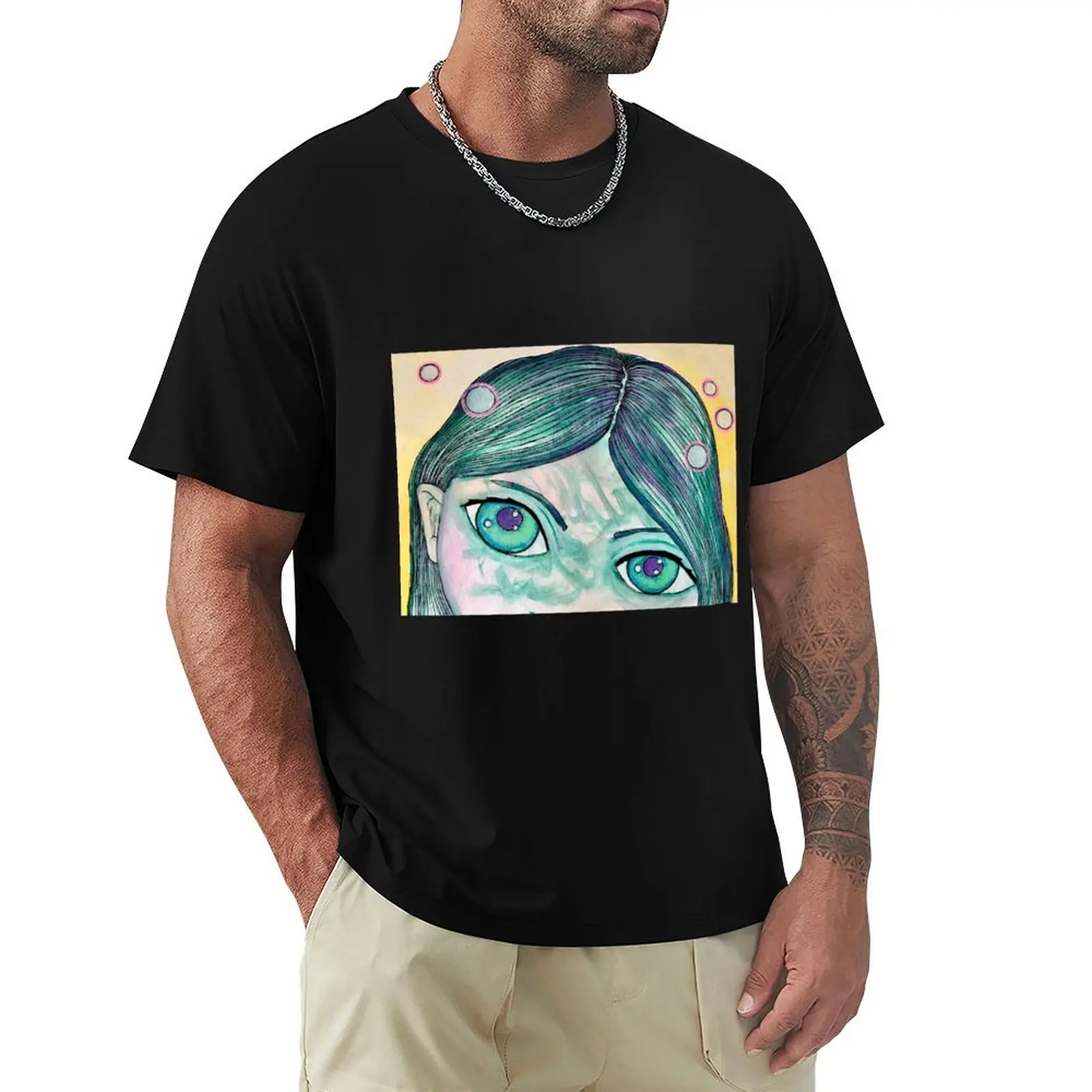 Футболка Kells летняя одежда мужская белые футболки с рисунком для мальчиков