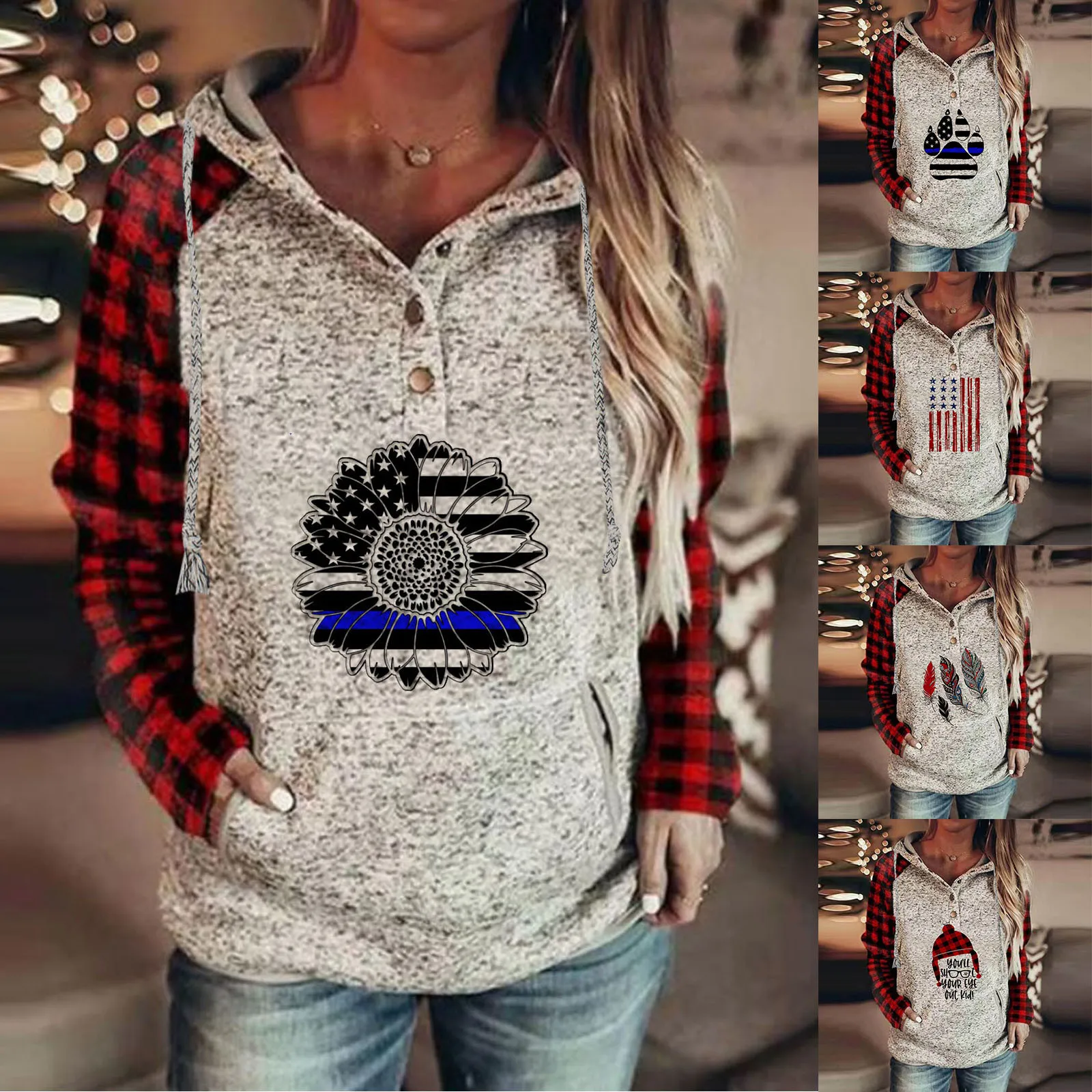 

Vintage Sweatshirts Hoodies Sweats Long Sleeve Hoodies Women Fashion Hoodies Vintage Halloween Outerwear Sweatshirts Hoodies