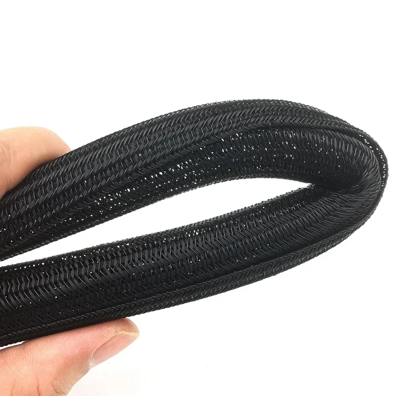 Самозакрывающийся ПЭТ расширяющийся плетеный рукав 1/3/6 м самозакрывающийся