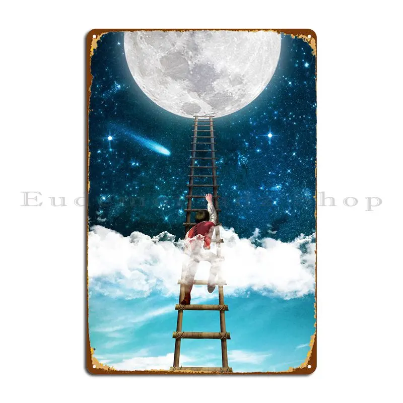 

Reach For The Moon V2 металлическая фотография