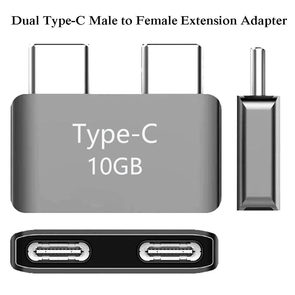 Удлинитель с двумя портами USB Type-C 40 Гбит/с |