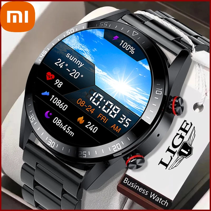 

Смарт-часы Xiaomi мужские с поддержкой Bluetooth, 454*454