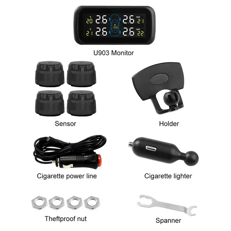 Рисунок 5 - Монитор давления в шинах автомобиля