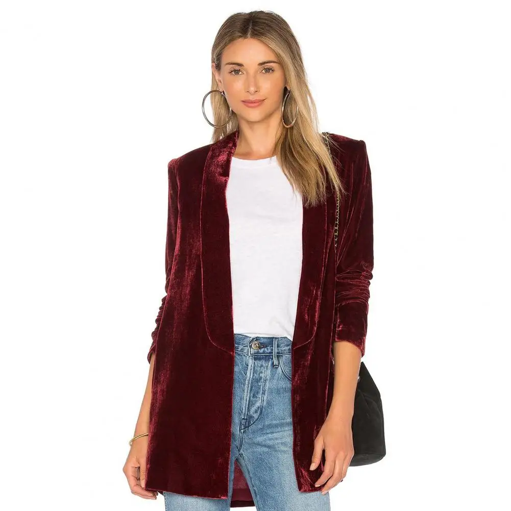 

Women Coat Autumn 2023 Office Wear Slim Office Coat Retro Outwear