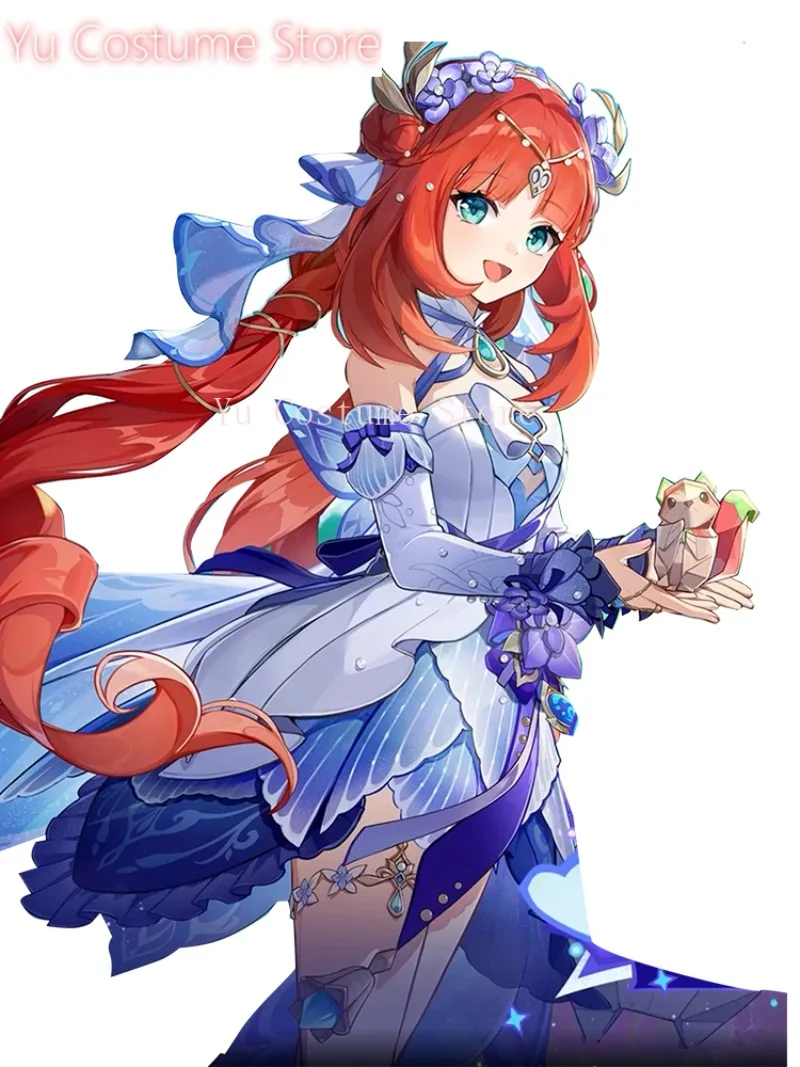 Yu Костюм Meow House Shop Genshin Impact Nilou Косплей Cos Game Аниме Вечеринка Униформа Хэллоуин