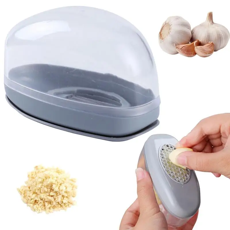 

Garlic Slicer Manual Garlic Pressing Crusher Chopper Multi Purpose Ginger Grinding Household Smasher Household Kitchen Accessory