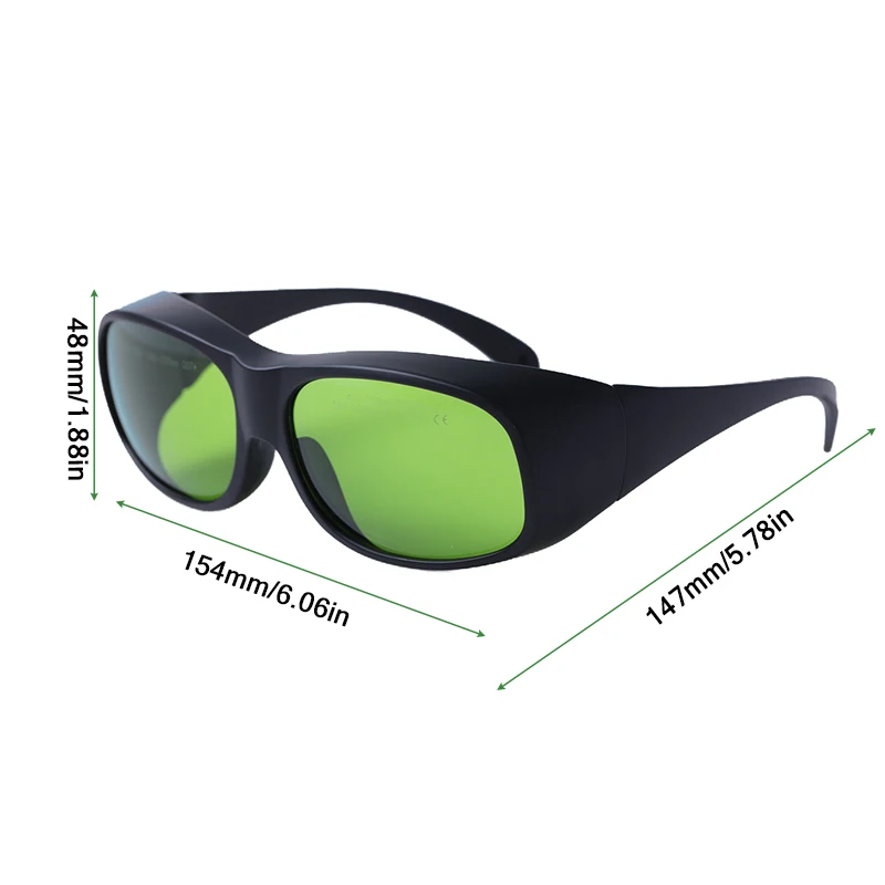 Защитные очки для лазера YHP 660 нм и 800–1095 многоволновые защитные высокой мощности