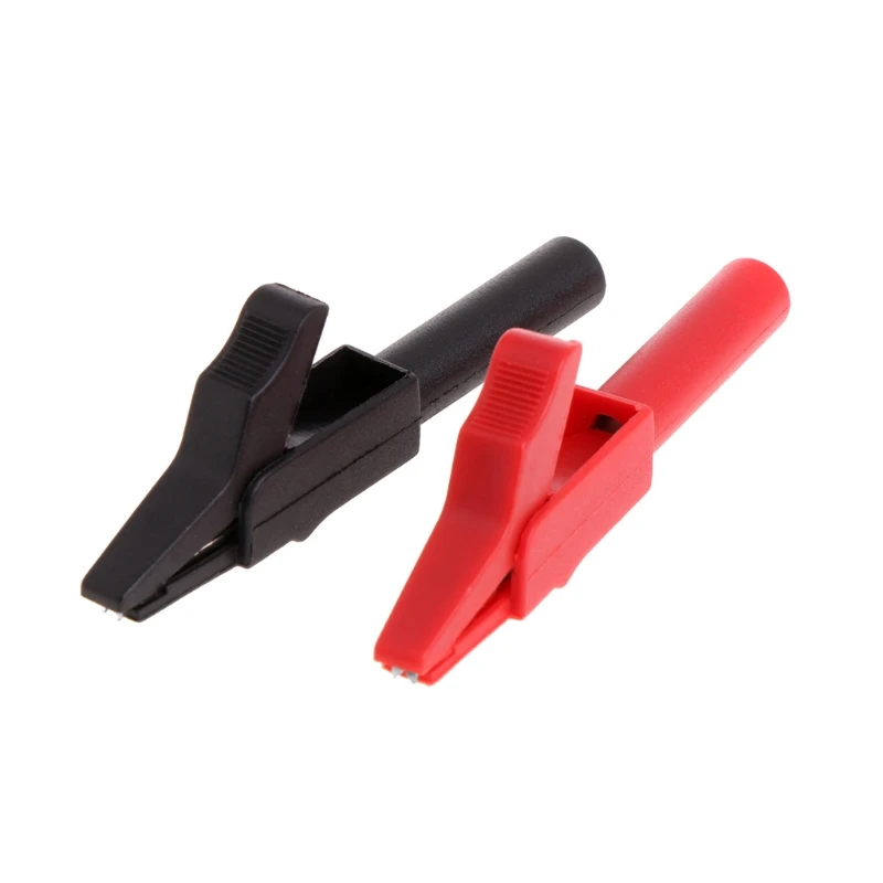 

Insulative Full Protective Croco-dile Clips 4mm 15A Test