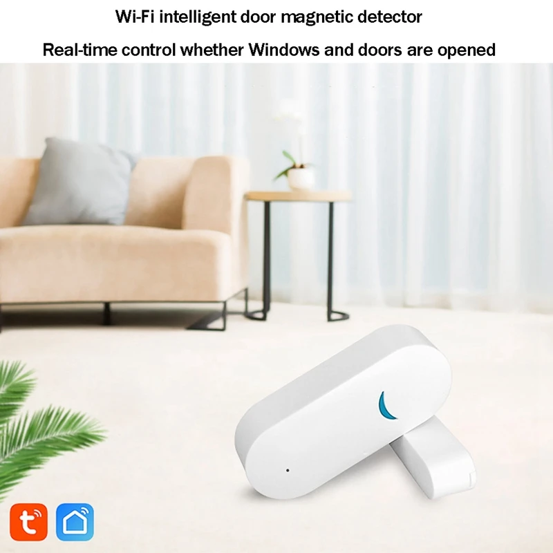 Умный Wi-Fi дверной магнитный детектор датчик двери и окна переключатель