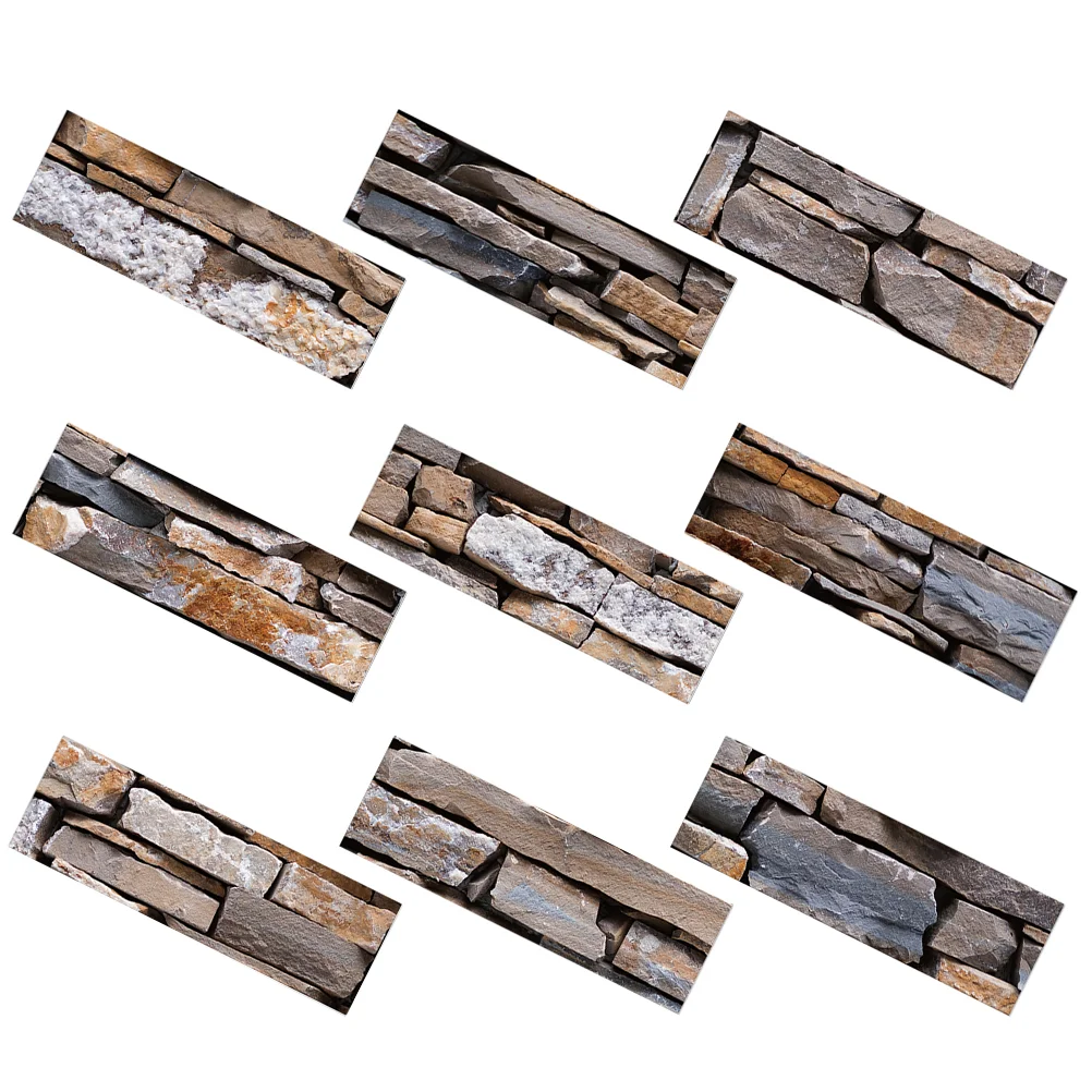 

9 шт., самоклеящиеся наклейки на стену, с зернистой поверхностью