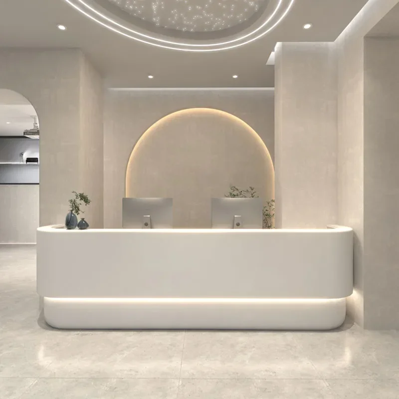 Стойка ресепшн Косметика Расширенный стол центр обслуживания клиентов