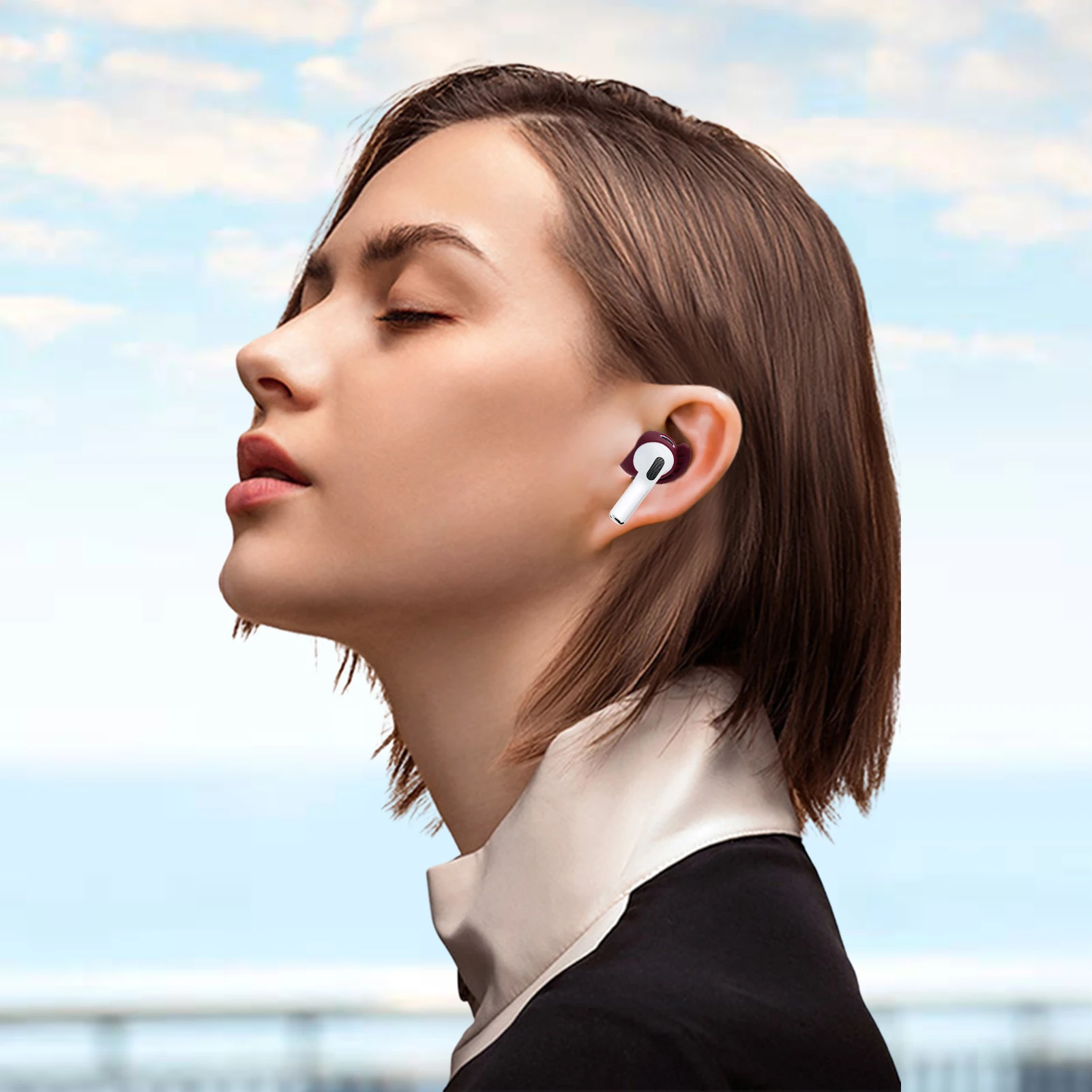 Для AirPods 3 заушники крючки для ушей противоскользящие крылья насадки аксессуары