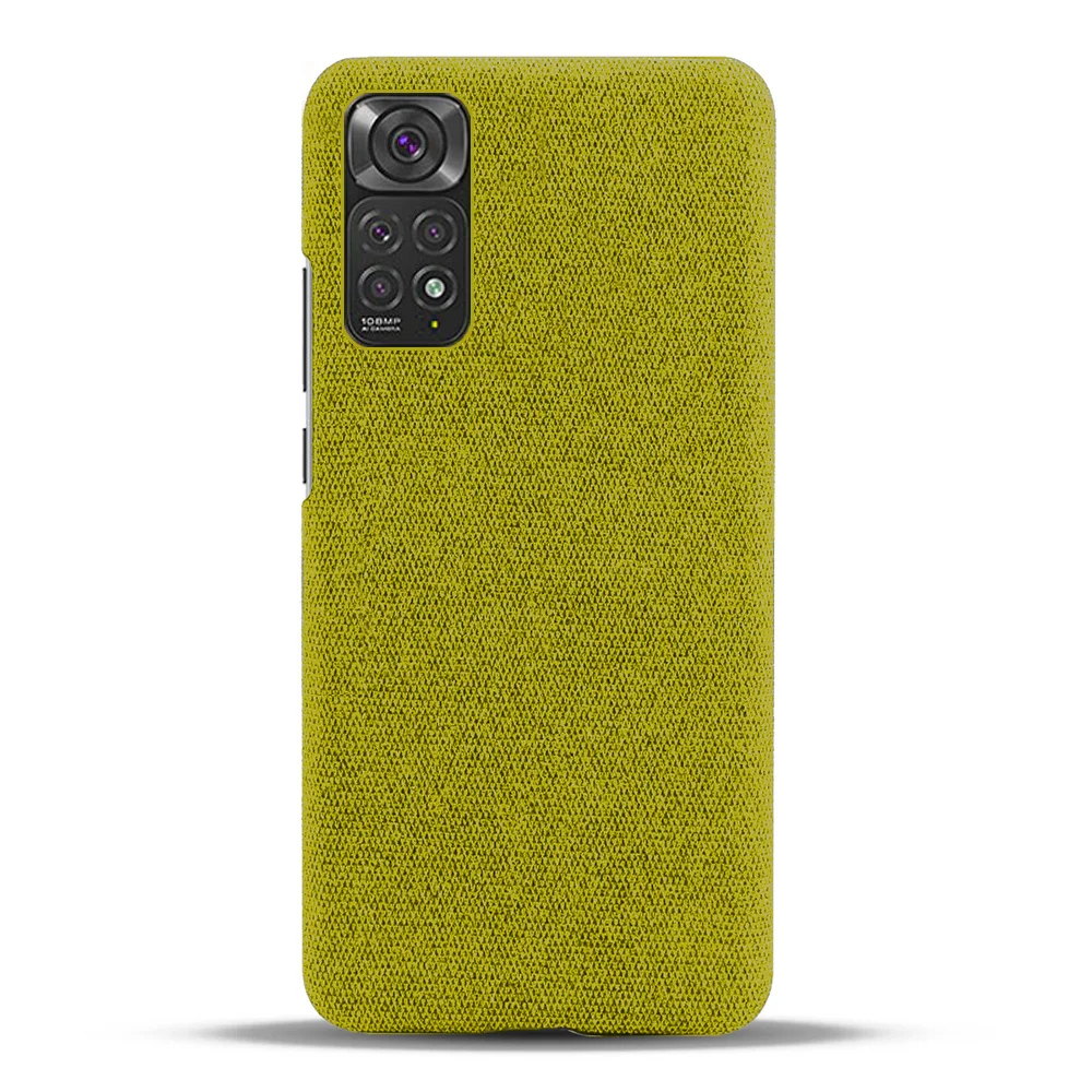 

For Redmi Note 11 Pro Plus 5G Cover Shell Redmi Note 11 For Xiaomi Redmi Note 11 11E 11T 11S 4G Luxury Cloth Texture Fitted Case