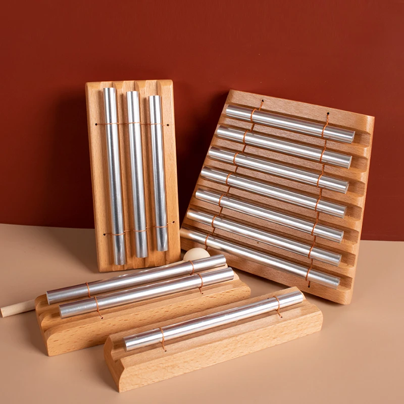 

Creative Beech Wind Chimes Children Percussion Instrument Accompaniment Brain Game Toys Gifts