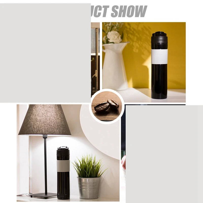 Кофеварка с французским прессом дорожная кофейная кружка портативная кофеварка