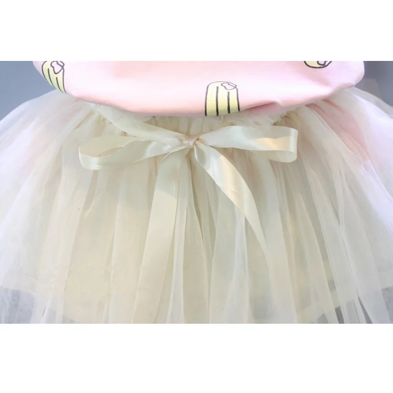 

Children's wear summer new Korean girls lovely popsicle short sleeved T-shirt + short skirt two-piece children's suit