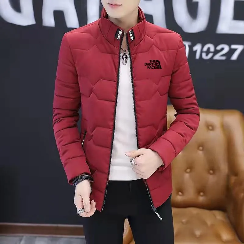 Men's new winter jacket men's thickened down jacket casual fashion outdoor men's warm jacket jacket