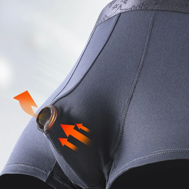 Men's Underwear Foreskin Bullet Separation Resistance Boxers Underpants Scrotal Support Comfortable Boxer Panties Underwear Sexy