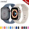 Silicone Strap For Apple Watch Band 44mm 40mm 45mm 41mm 49mm 42mm 38mm 44 45 mm bracelet iwatch Ultra series 7 se 3 4 5 6 8 band 2