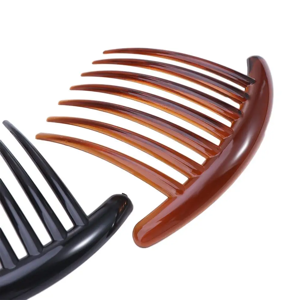 Расческа для волос с начесом объемный хвост заколки вставки 7 зубцами заколка