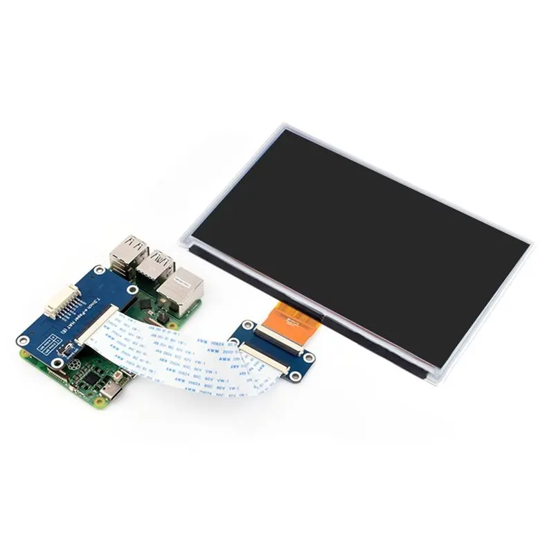 Цветной E-Paper E-Ink дисплей 7 дюймов с платой расширения HAT, стартовый комплект для Raspberry Pi Zero 2 3 B 4 5 для проектов по программированию (art.: 3920d85ea8979) - 3920d85ea8979