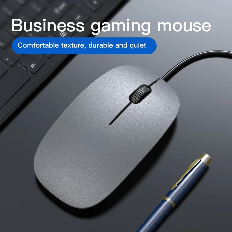 

Mouse 1200DPI Ergonomic Computer Mouses PC Sound Silent USB Optical Mice For Laptop Notebook Not Bluetooth Mouse